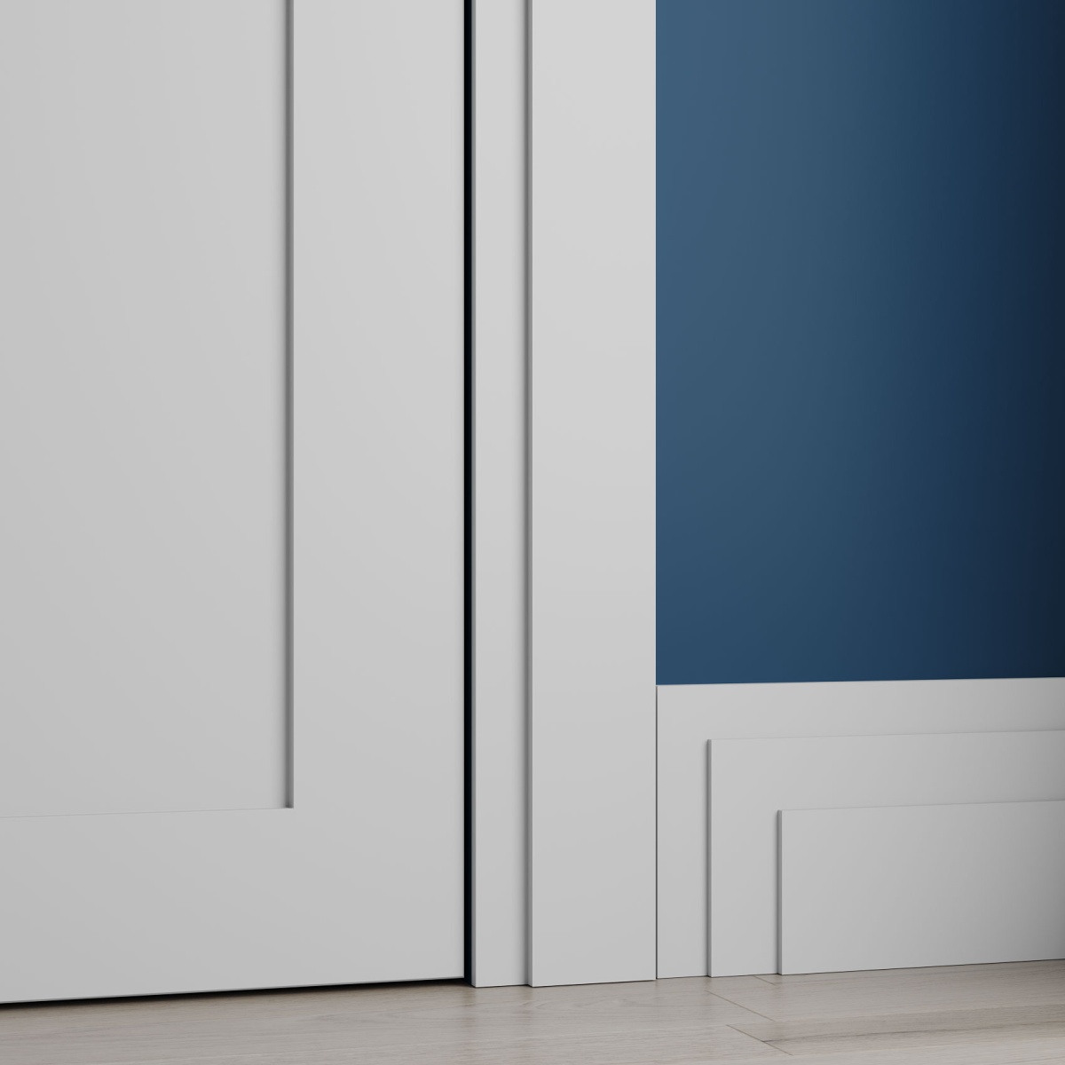 Плинтус под покраску Ultrawood Base 7512 i 2000х75х12 мм